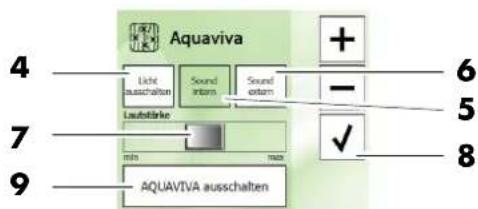 Klafs TouchControl - AQUAVIVA einstellen - 1