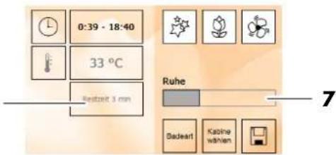 Klafs TouchControl - Ruhezeit - 1
