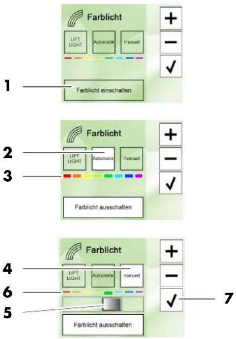 Klafs TouchControl - Farblicht - 1