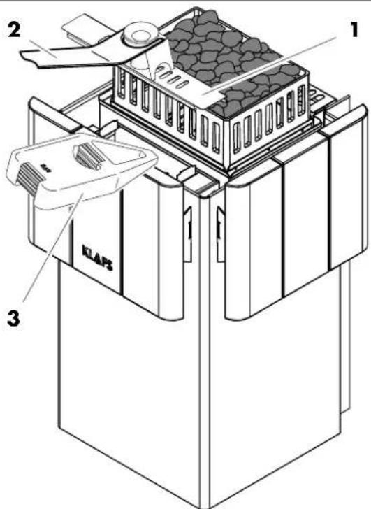 Klafs Softclima 18043 - Verdampfer mit Wasser befüllen - 1