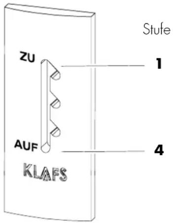 Klafs 18028 - Be- und Entlüftung: Badeform Sauna - 1