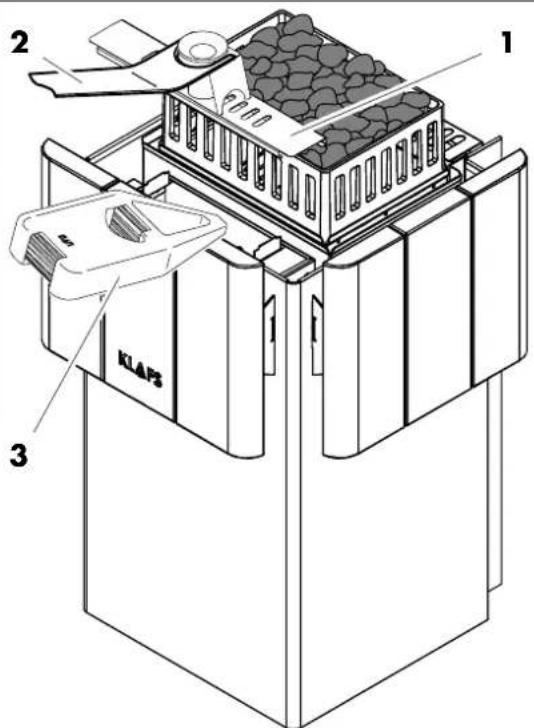 Klafs Softclima 16043 - Verdampfer mit Wasser befüllen - 1