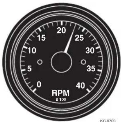 Monterey 254 FSX - Tachometer - 1
