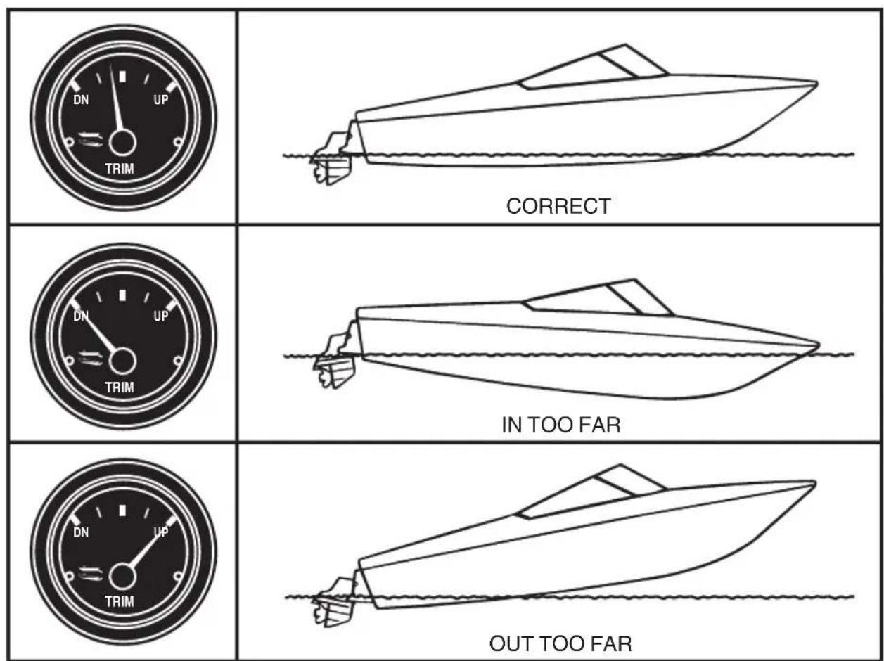 Monterey 254 FSX - DRIVE TRIM ANGLE - 1