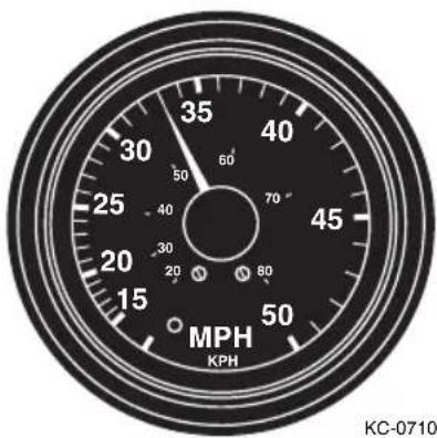 Monterey 254 FSX - Speedometer - 1