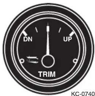 Monterey 254 FSX - Trim Gauge - 1