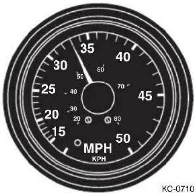 Monterey 254 FS Cuddy - Speedometer - 1