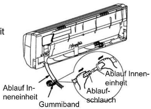Sinclair ASH-24AIM PT - Ablaufschlauch installieren - 1