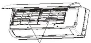 Sinclair ASH-24AIE - Installation und Wartung des Hygienefilters Installation des Hygienefilters - 3