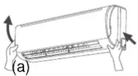 Sinclair ASH-24AIE - Luftfilter wieder installieren. - 1