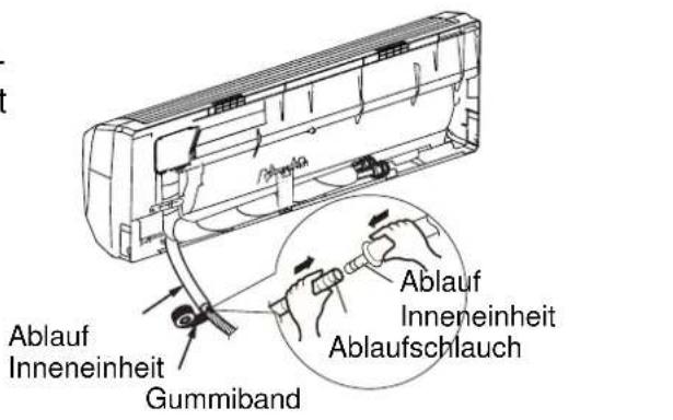 Sinclair ASH-12AIE - Ablaufschlauch installieren - 1