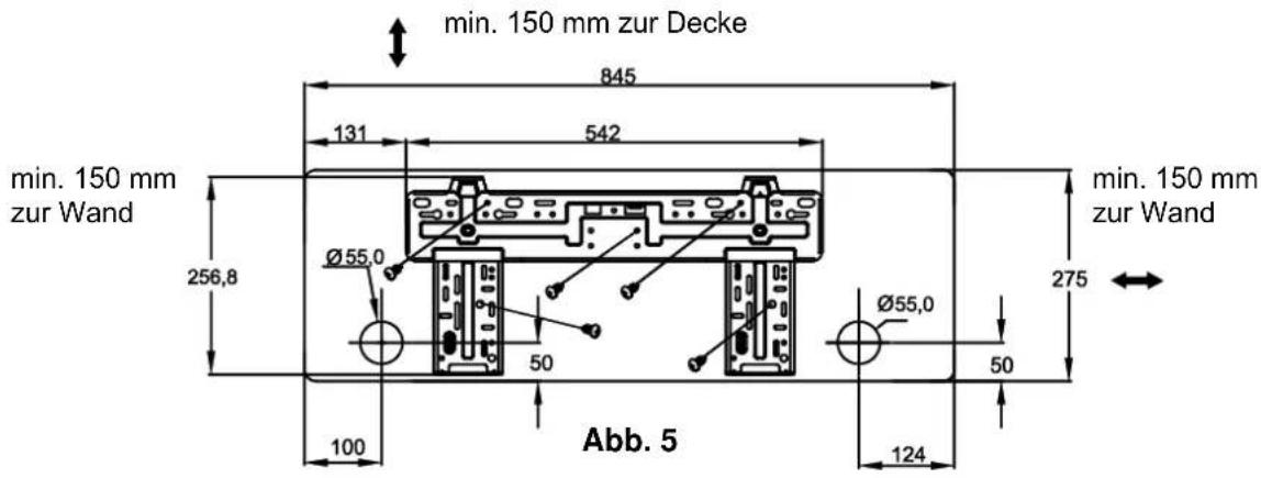Sinclair ASH-09AIM PT - Montageplatte installieren - 1