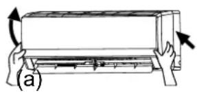 Sinclair ASH-09AIM PT - Luftfilter wieder installieren. - 1