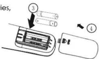 EcoAir ECO1250SD - Replacement of Batteries - 2