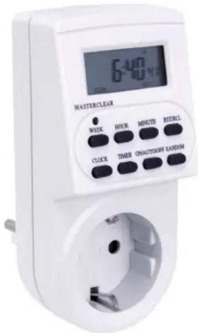 Pollin 870008 - Digitale Wochenzeitschaltuhr - 1