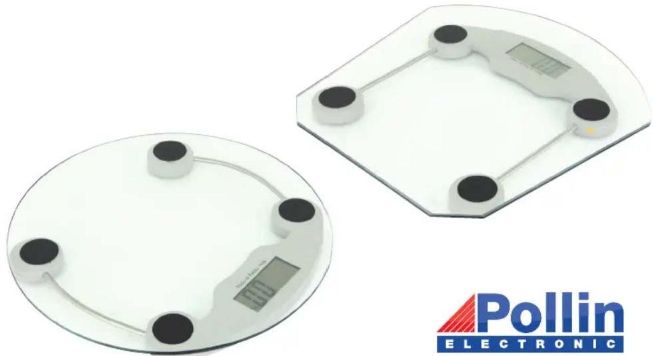 Pollin PW-T180 - Personenwaage PW-R180 / PW-T180 - 1