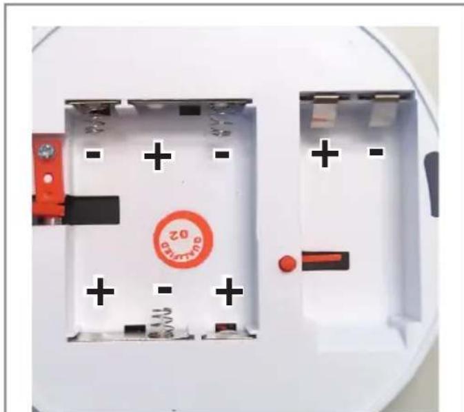 Pollin KD101LA - Montage/Batterien einlegen/wechseln - 1