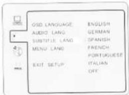 Onn XQC-1519DVC - SUBTITLE LANGUAGE - 1