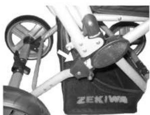 Zekiwa Alu-Cross - Falten des Wagens - 2