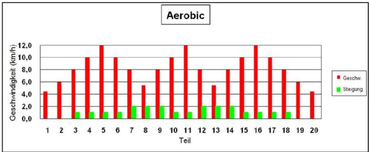 Woodway Path - Aerobic-Programm - 1