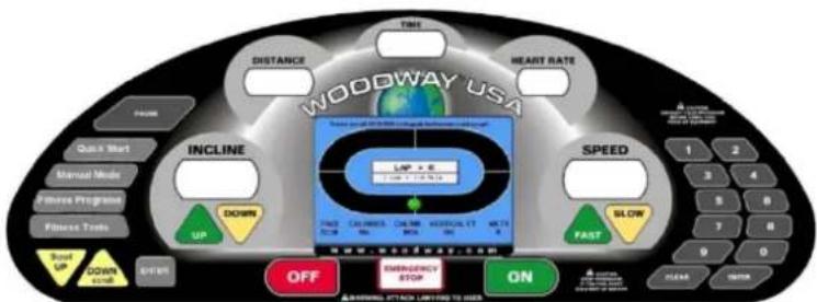 Woodway 4Front - Personal Trainer Display - 3