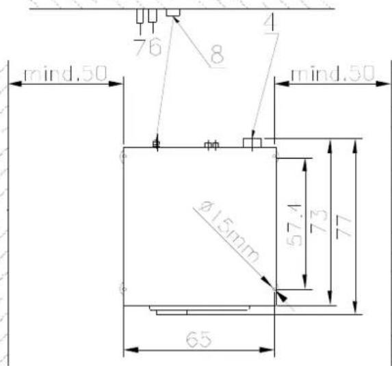Jessernigg W75E - Aufstellungsplan W75G - 3