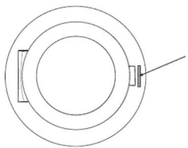 Imesa LM7PEDP - Die Tür kann nur dann von Hand geöffnet werden, wenn die Stromversorgung unterbrochen und das Wasser aus der Maschine entfernt wurde. - 1