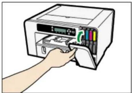 Sawgrass Virtuoso SG800EU - Cover Open / Ink Cartridge(s) Not Detected - 1