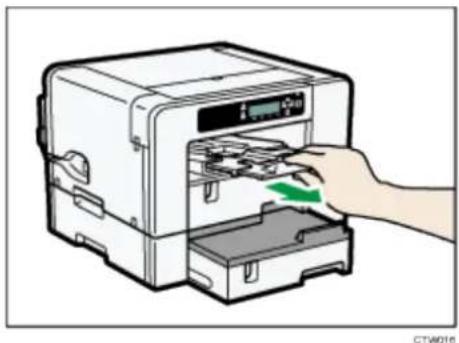Sawgrass Virtuoso SG800EU - Extending the Paper Tray to Load Paper - 10