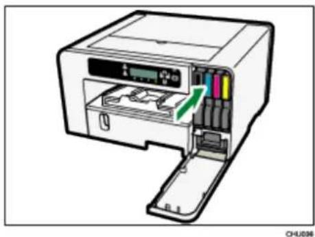Sawgrass Virtuoso SG800EU - Cover Open / Ink Cartridge(s) Not Detected - 3