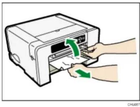 Sawgrass Virtuoso SG800EU - Removing Paper Jammed in Tray 1 - 2