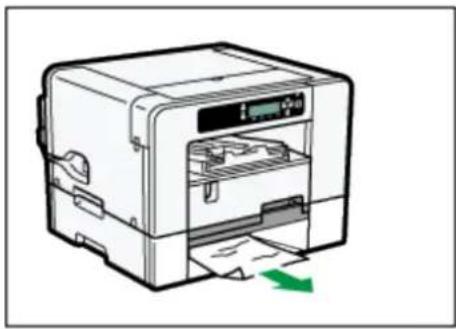 Sawgrass Virtuoso SG800EU - Removing Paper Jammed in Tray 2/3 - 2