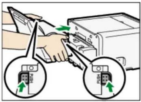 Sawgrass Virtuoso SG800EU - Attaching the bypass tray - 3