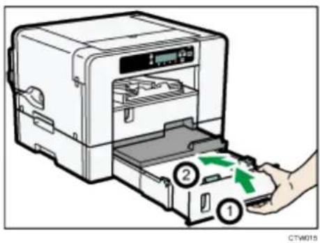 Sawgrass Virtuoso SG800EU - Extending the Paper Tray to Load Paper - 9