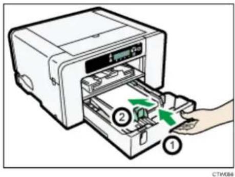 Sawgrass Virtuoso SG800EU - Loading Paper into Tray 1-3 - 5
