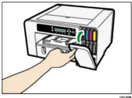 Sawgrass Virtuoso SG800EU - Cover Open / Ink Cartridge(s) Not Detected - 4