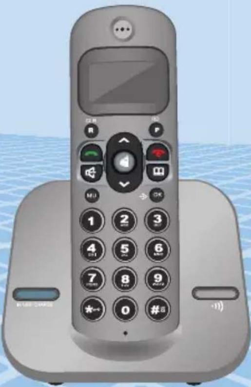 Steren TEL-2414 - Teléfono inalámbrico DECT con identificador de llamadas - 1