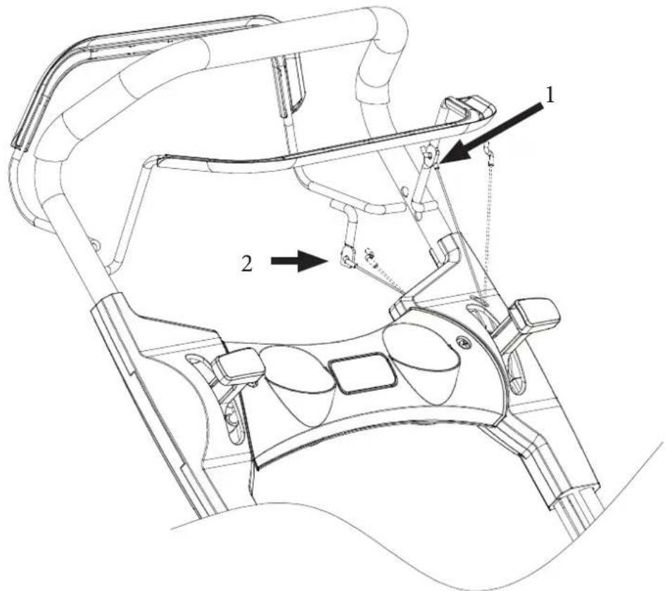 Herkules MLS-51 V5 - Motorstoppbowdenzug und Antriebsbowdenzug - 1