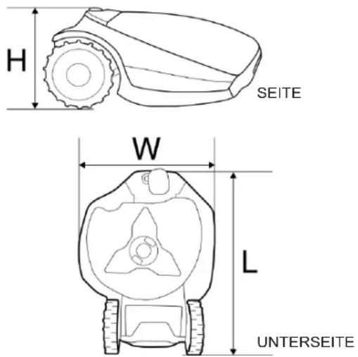ROBOMOW RC304 - Produktspezifikationen - 1