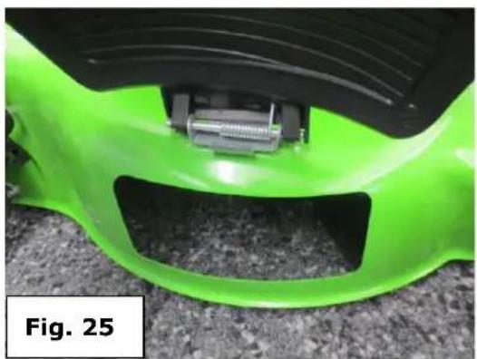Zipper ZI-BRM35 - Change to the mower with side discharge - 1