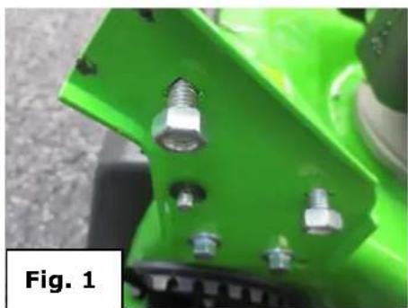 Zipper ZI-BRM35 - Mounting the guide bar - 1