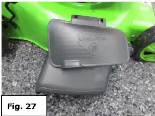 Zipper ZI-BRM35 - Change to the mower with side discharge - 3