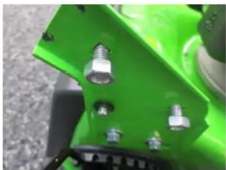 Zipper ZI-BRM40 - Mounting the guide bar - 1