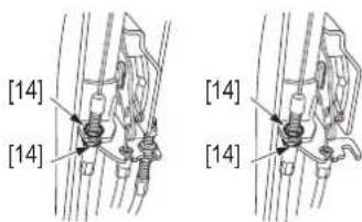 Honda HRX426C - EINSTELLUNG DES ROTOSTOPHEBELS - 3