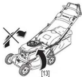 Honda HRX426C - EINSTELLEN DES FAHRKUPPLUNGSSPIELST - 6