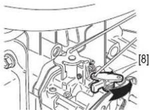 Honda HRX426C - NACHSTELLEN DES GASZUGS - 5