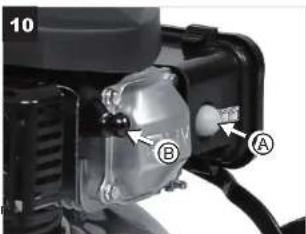 Hecht 541 SH - UM DEN MOTOR ZU STARTEN - 1