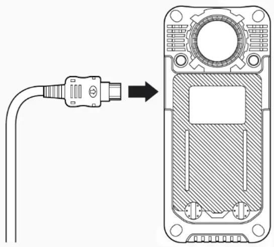 Simvalley XT-710 - Aufladen des Akkus - 1