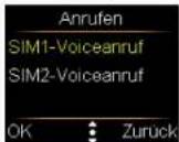 Simvalley XL-959 - - Eine Nummer aus dem Kurzwahlspeicher anrufen - 3