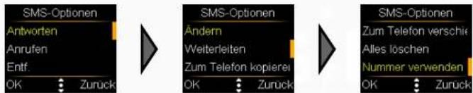 Simvalley XL-959 - - Das SMS-Service-Center - 5